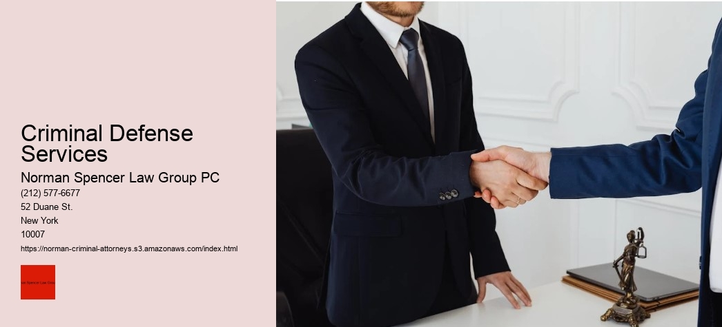 Criminal Defense Services