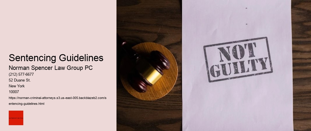 Sentencing Guidelines